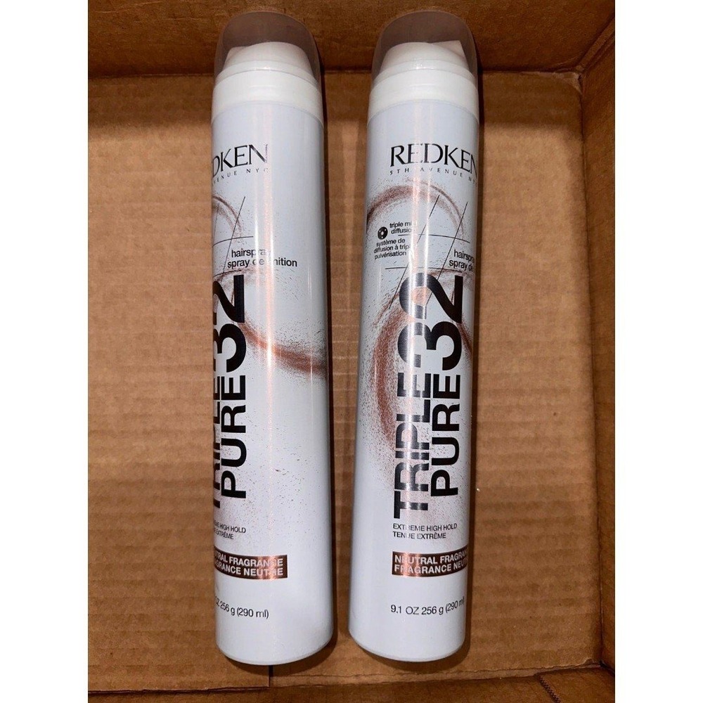 Redken Triple Pure 32 Max Hold hairspray hair care